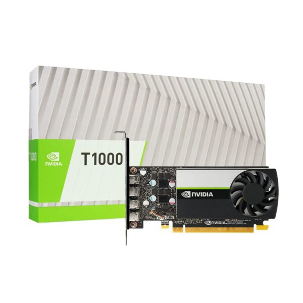nVidia Quadro T1000 8GB GDDR6 Graphic Card with 896 CUDA cores, Support for Upto Four 5K displays